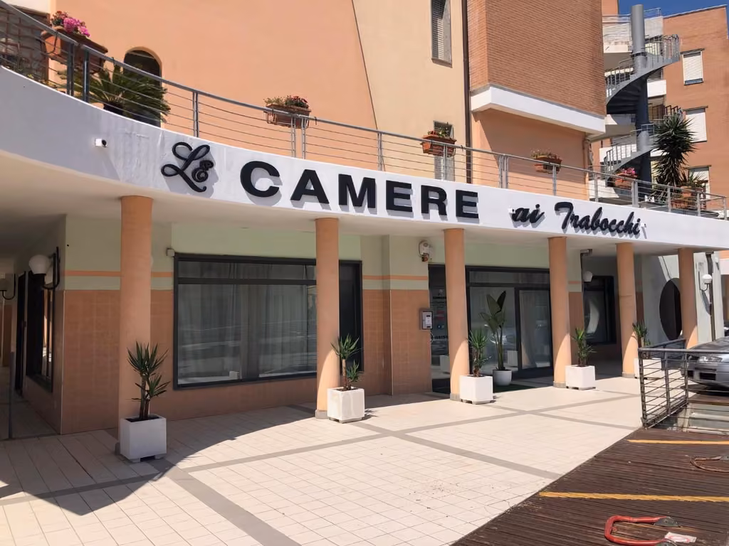 Le Camere ai Trabocchi a Vasto Marina: gli ambienti della struttura